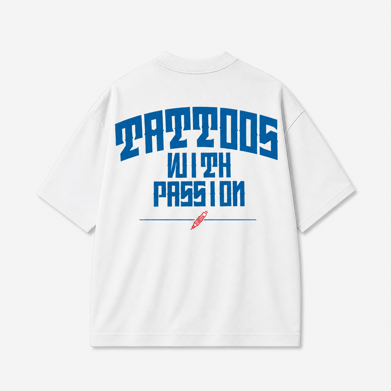 Passion Oversized Tshirt weiß