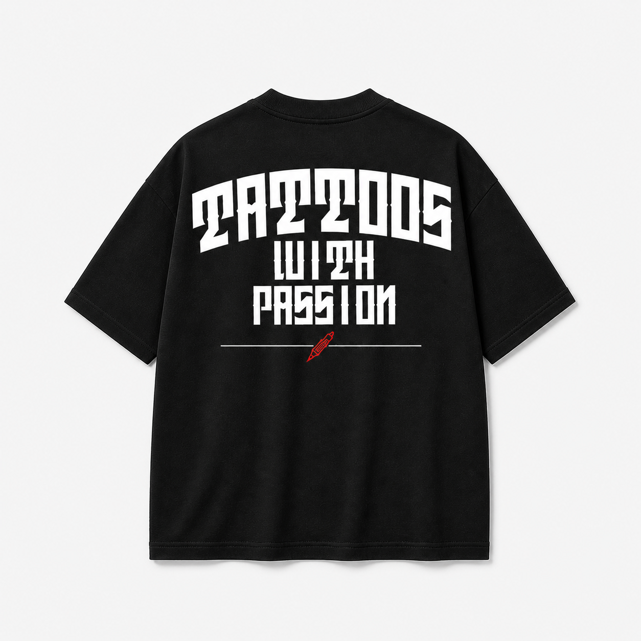Passion Oversized Tshirt schwarz