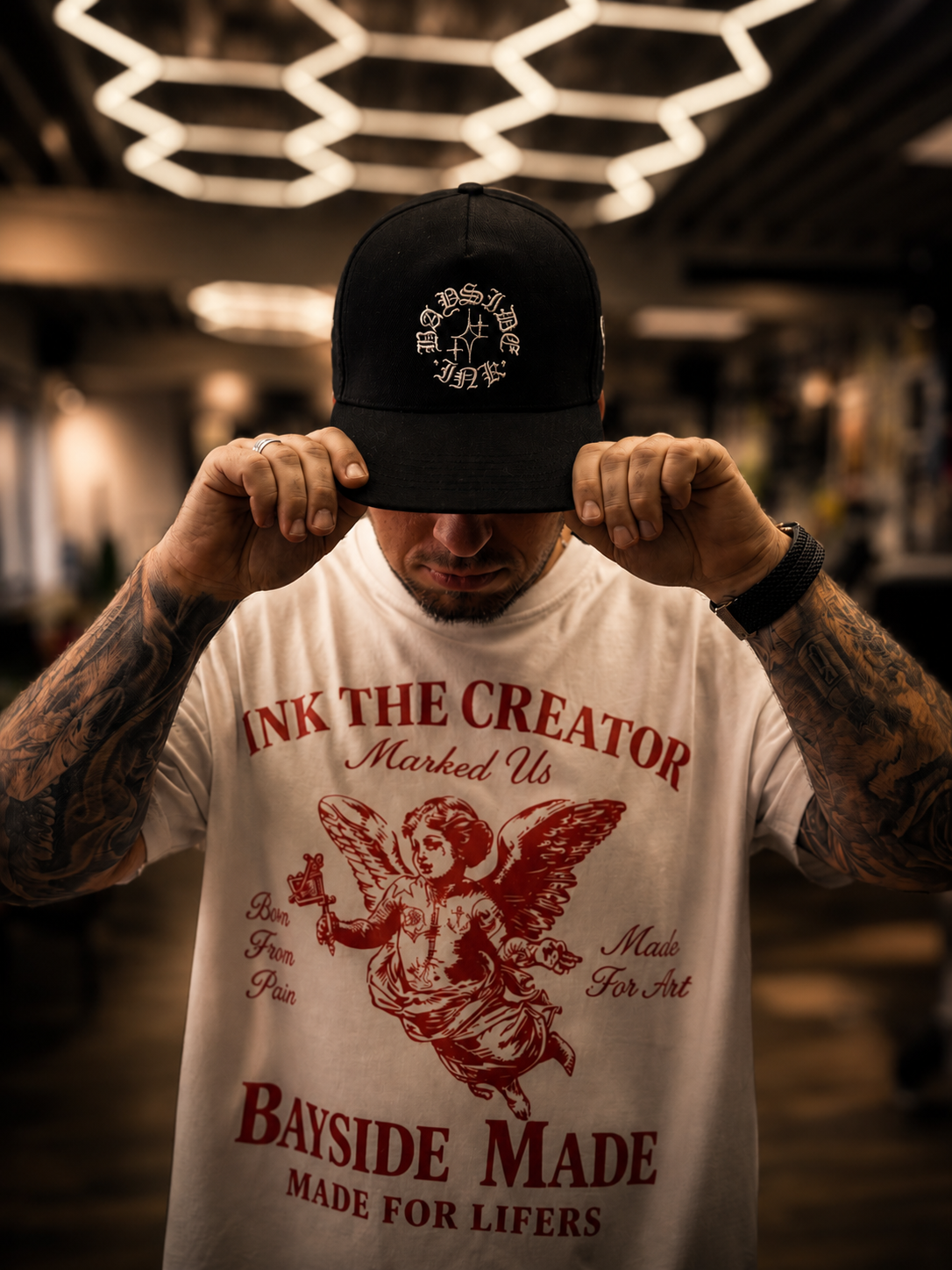 BAYSIDE CIRCLE SNAPBACK CAP