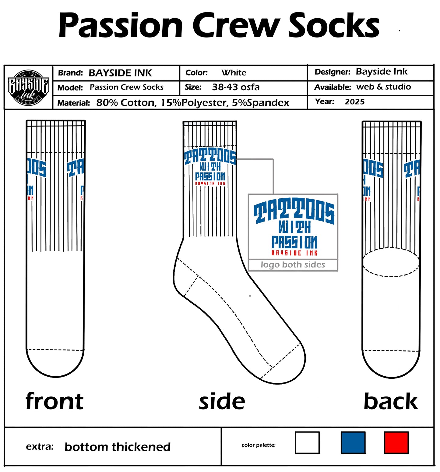 Passion Crew Socken